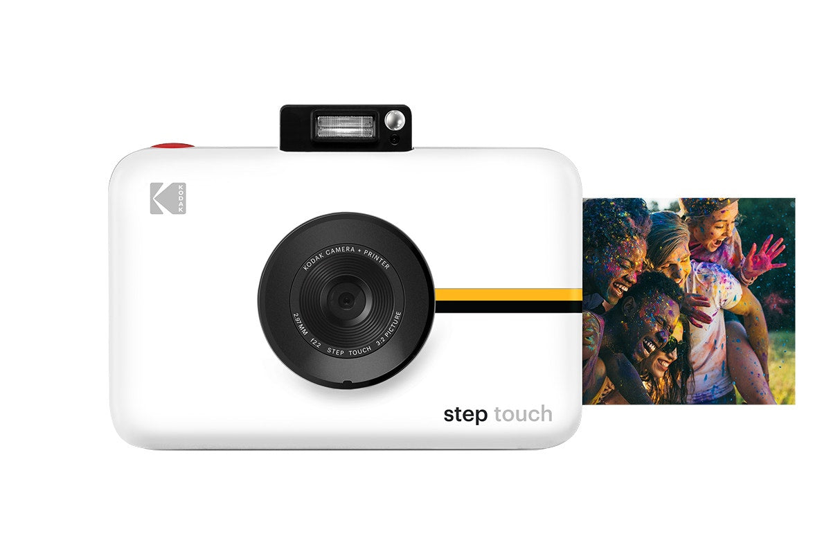 Kodak Step Instant Print Touch Digital Camera and Photo Paper (White, 10 Sheets)