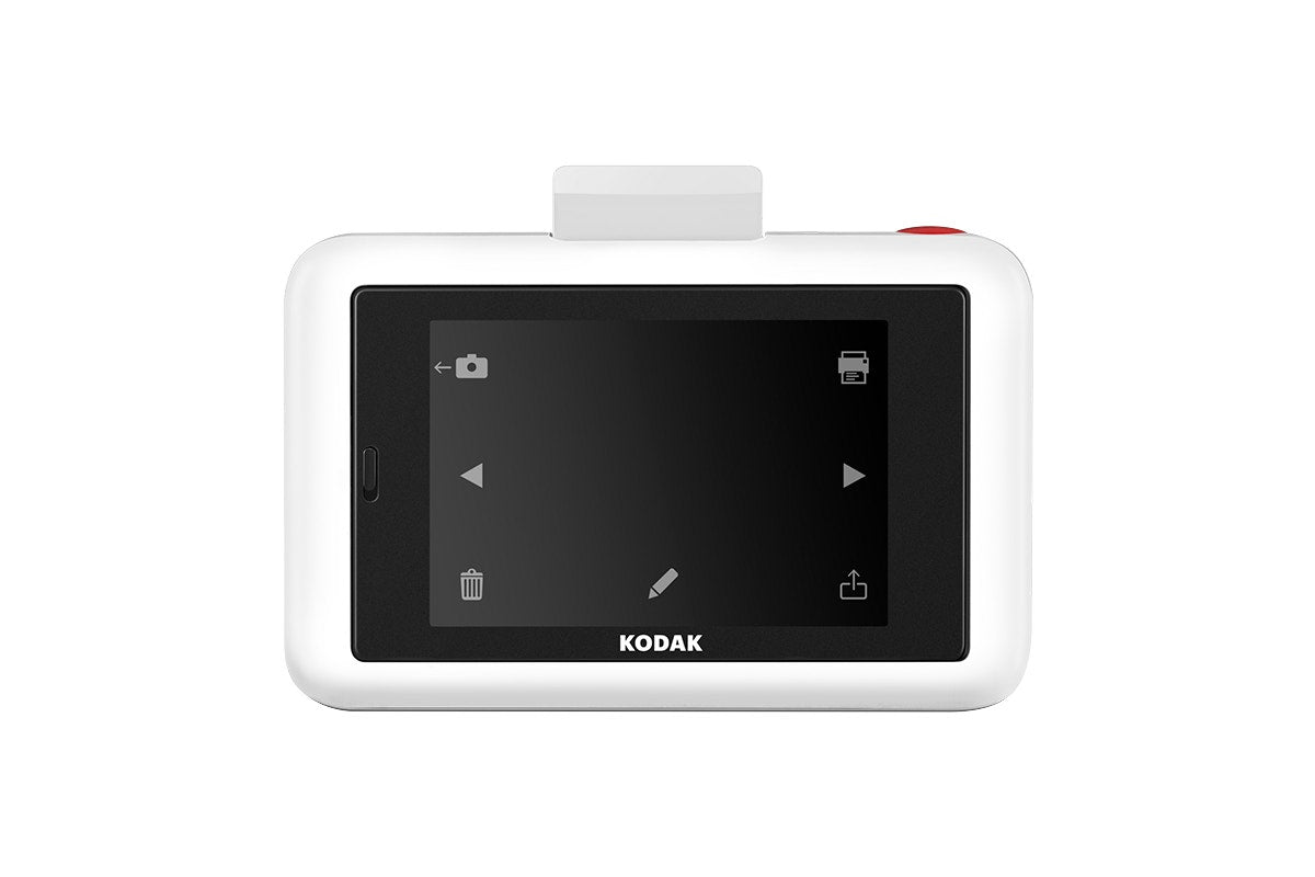 Kodak Step Instant Print Touch Digital Camera and Photo Paper (White, 10 Sheets)