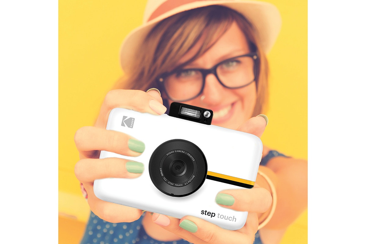 Kodak Step Instant Print Touch Digital Camera and Photo Paper (White, 10 Sheets)