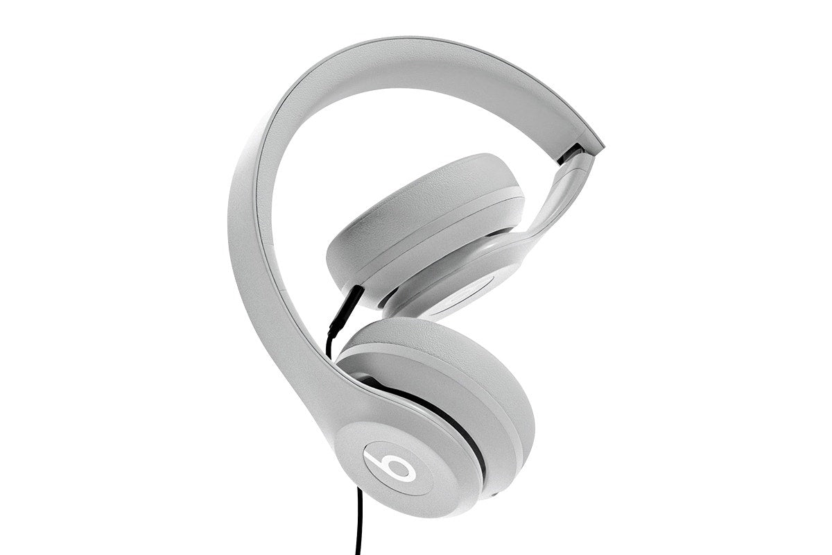 Beats Solo 4 On-Ear Wireless Headphones (Drenched Grey)