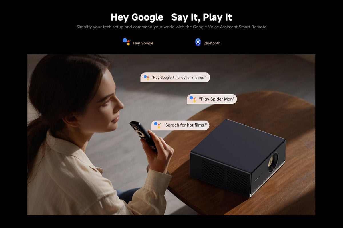 Wanbo X5 Pro Full HD Smart AI Google Projector