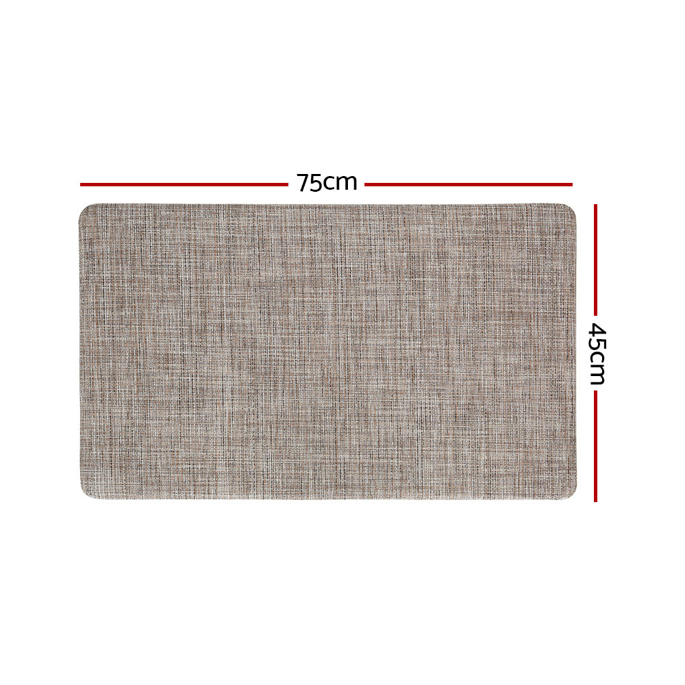 Artiss Kitchen Mat Non-slip Textilene 45x75cm with 10mm Cushioning Support - SuperSaverAU - view 2