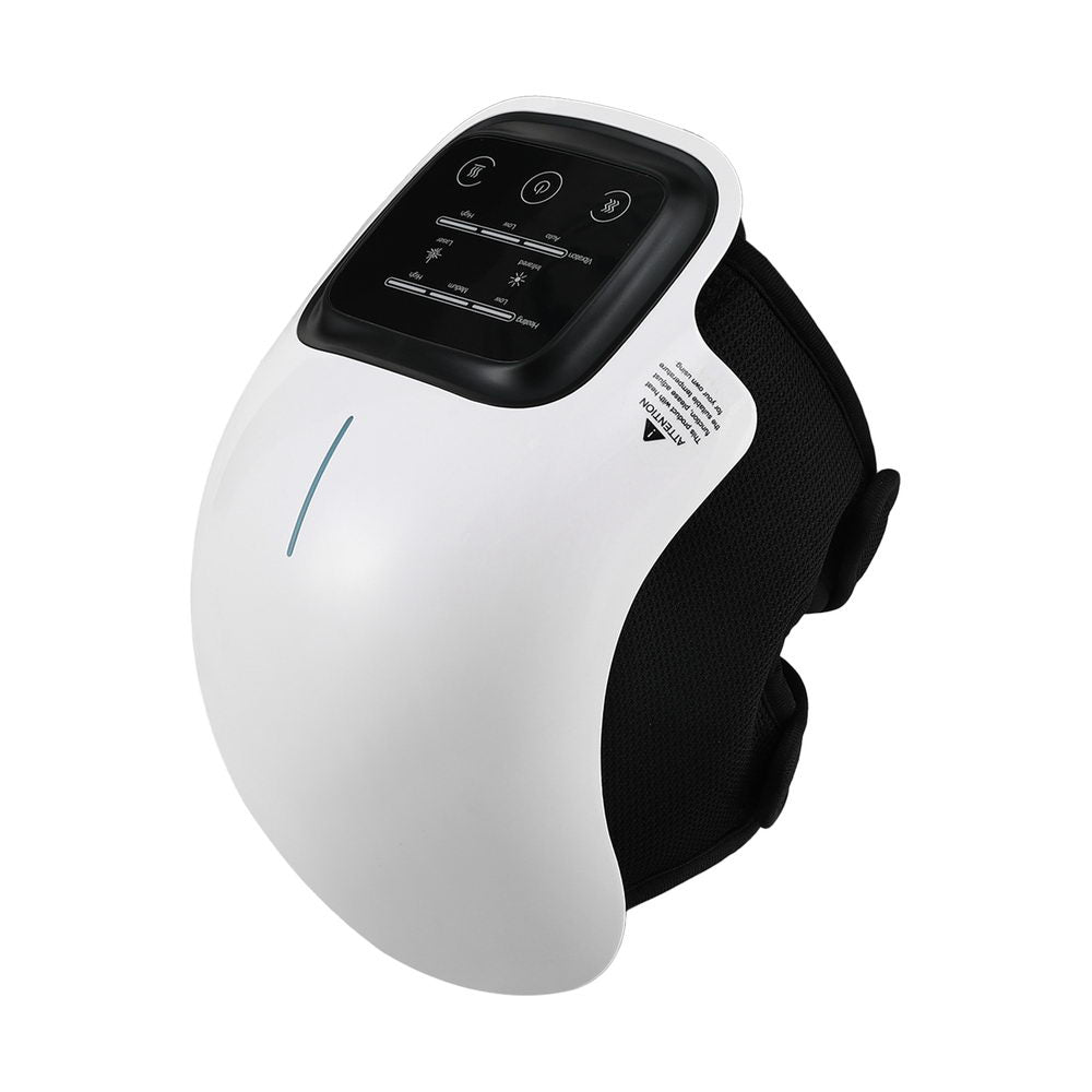 Livemor Heated Knee Massager with Vibration Infrared Laser and USB Charging