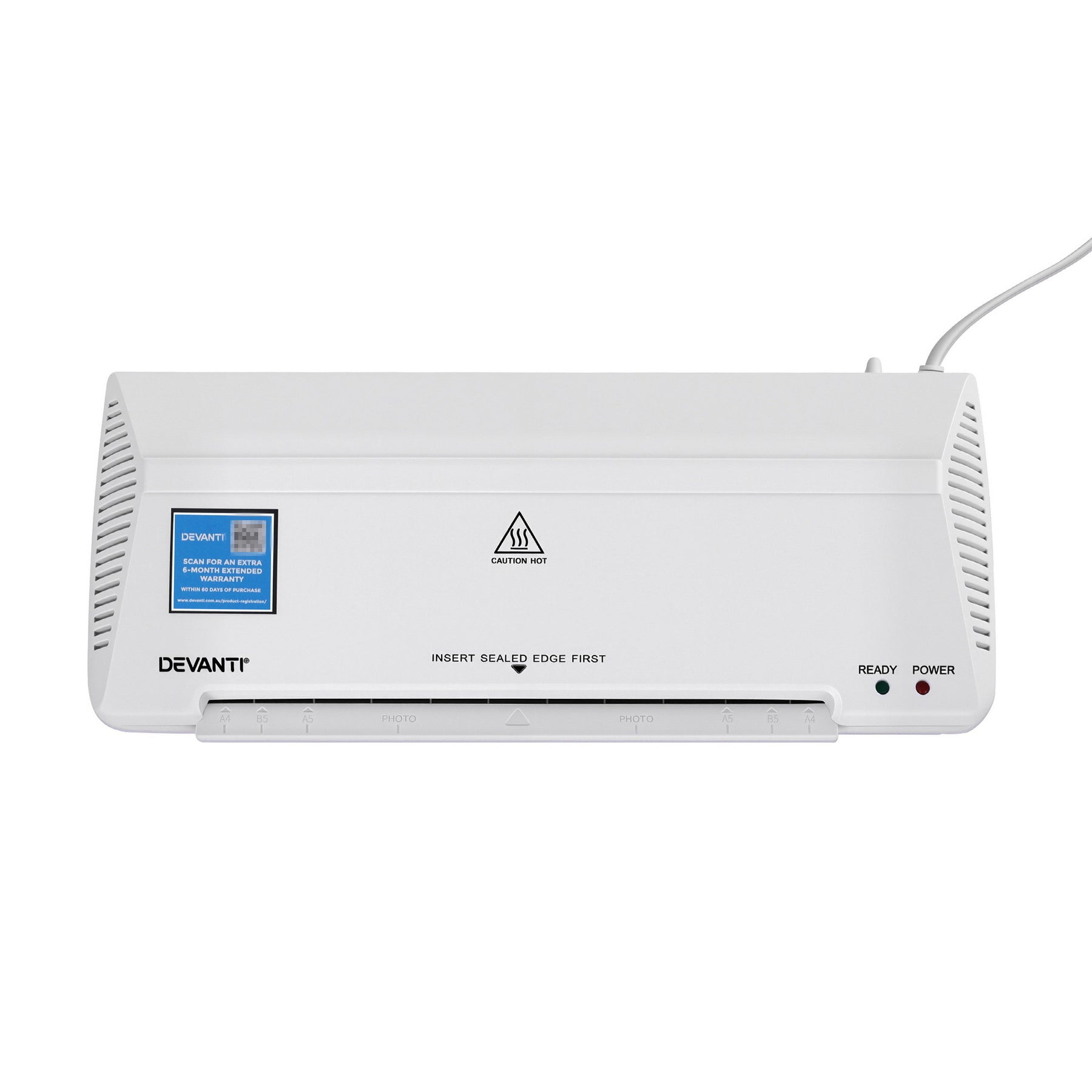 Devanti A4 Laminator Machine – White Hot & Cold Lamination