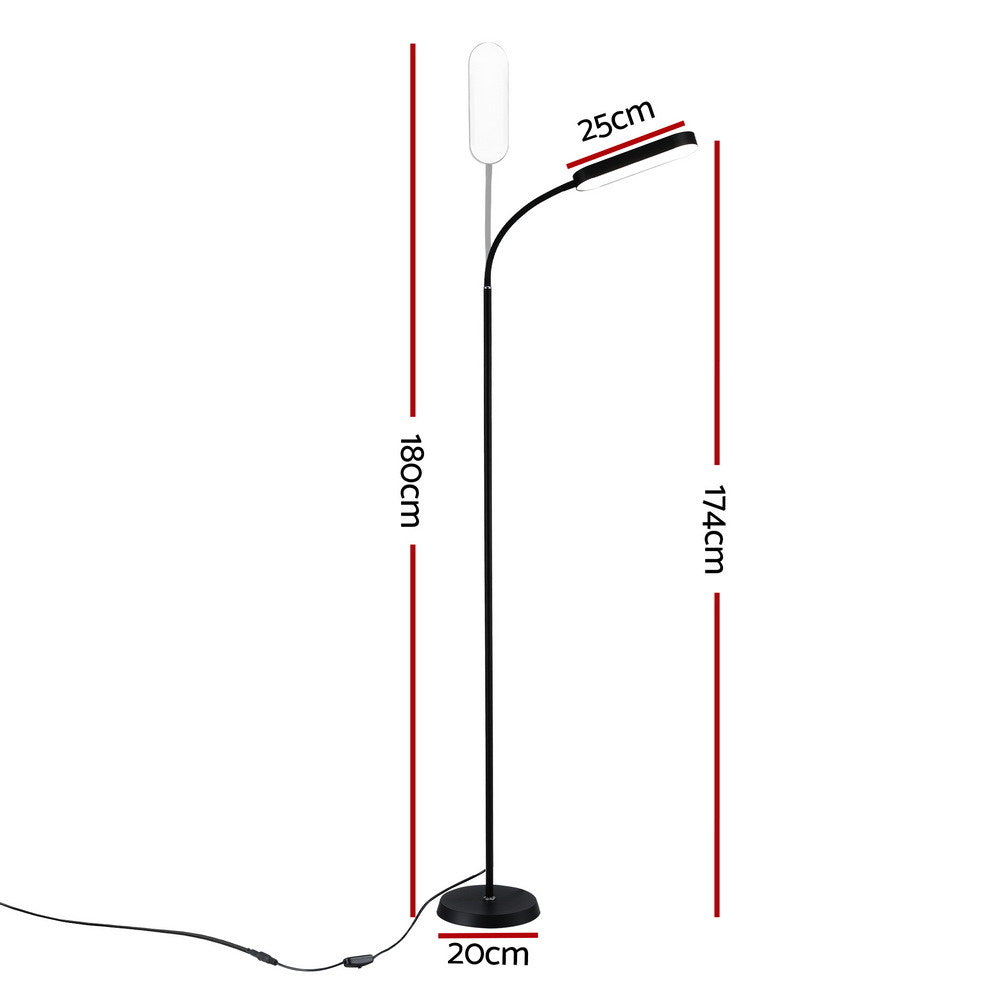 Artiss LED Floor Lamp 174cm with Remote Control, Adjustable Brightness & Color Temperature - SuperSaverAU - view 2