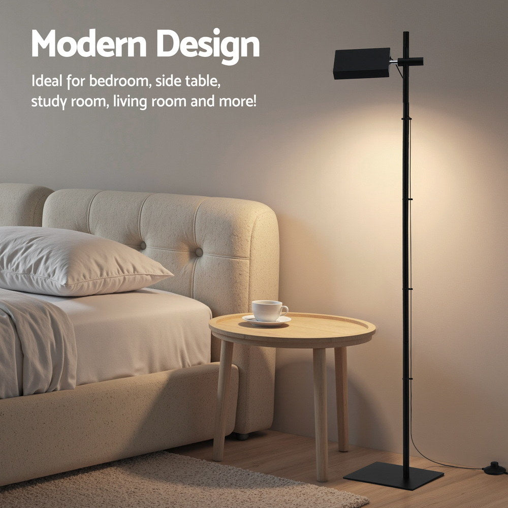 Artiss LED Floor Lamp 170cm, 12W Adjustable Height & 360° Rotating Light Head - SuperSaverAU - view 4