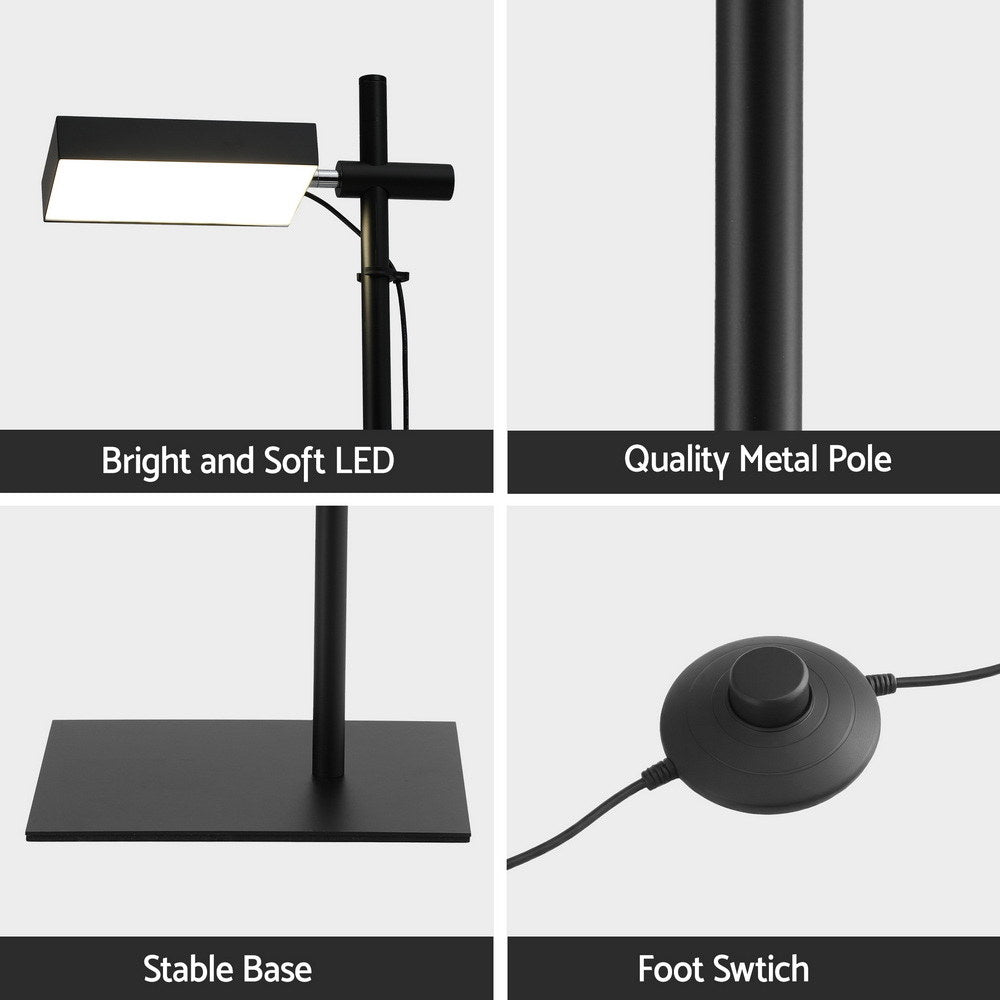 Artiss LED Floor Lamp 170cm, 12W Adjustable Height & 360° Rotating Light Head - SuperSaverAU - view 5