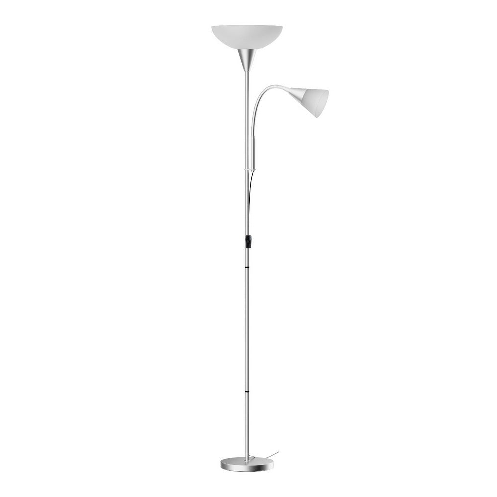 Artiss Floor Lamp 180cm Silver, Adjustable Child Light Pole, Easy Assembly - SuperSaverAU - view 1