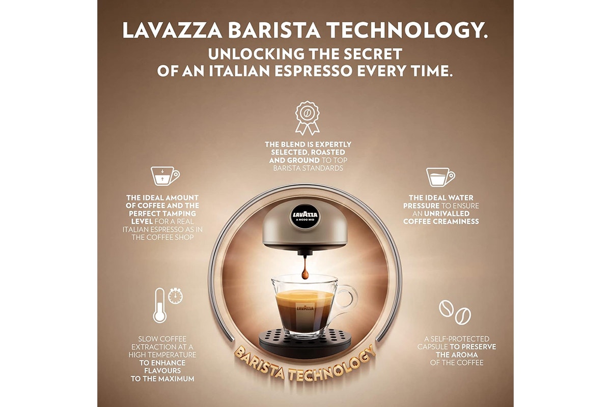 Lavazza A Modo Mio Deséa Coffee Machine - White Cream - SuperSaverAU - view 5