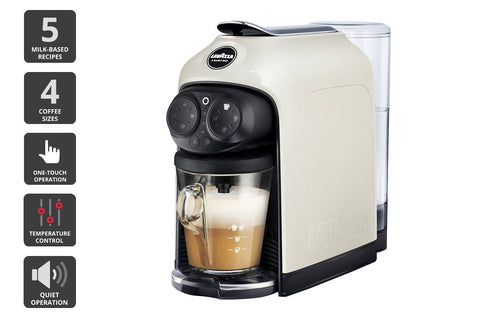 Lavazza A Modo Mio Deséa Coffee Machine - White Cream - SuperSaverAU - view 1