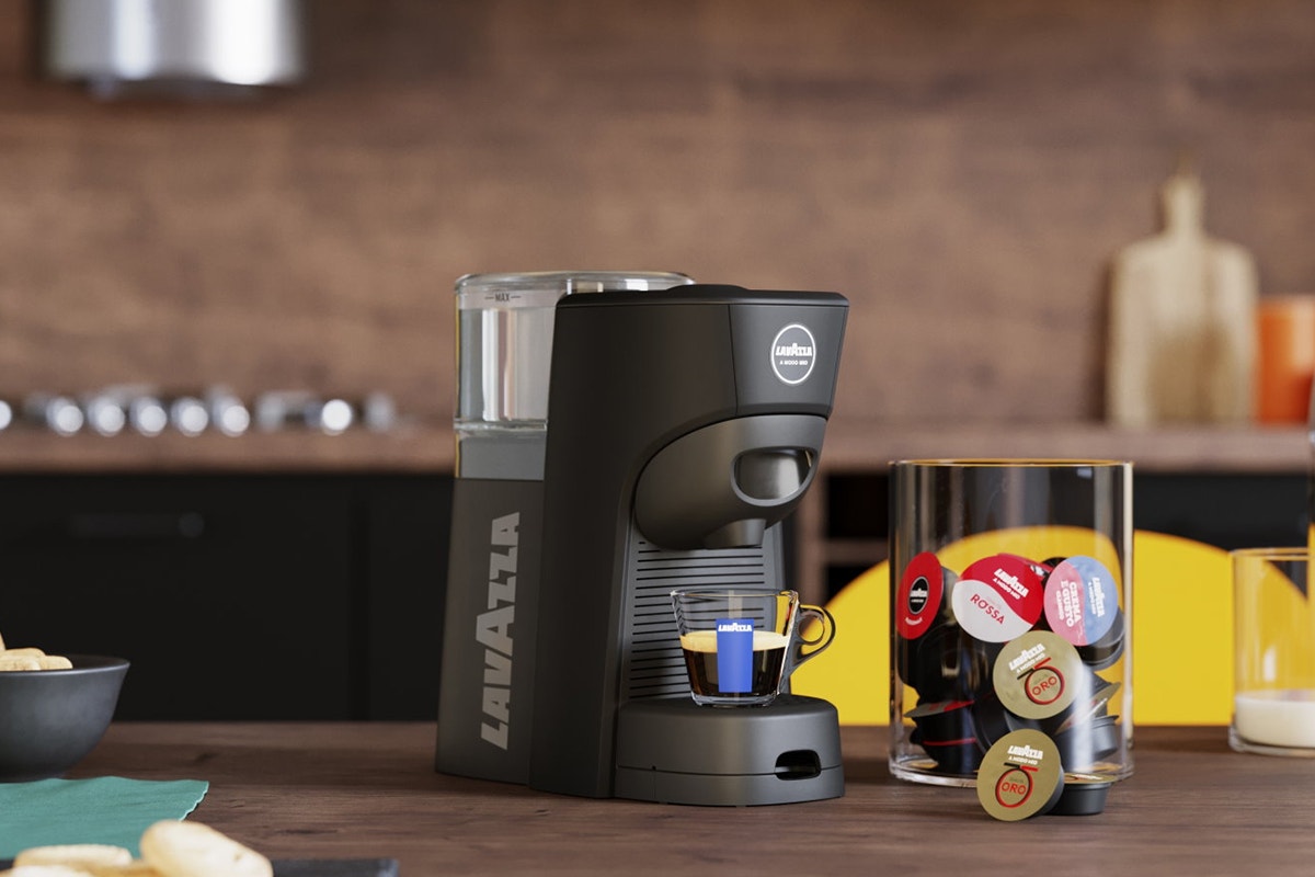 Lavazza A Modo Mio Tiny Eco Coffee Machine (Black)