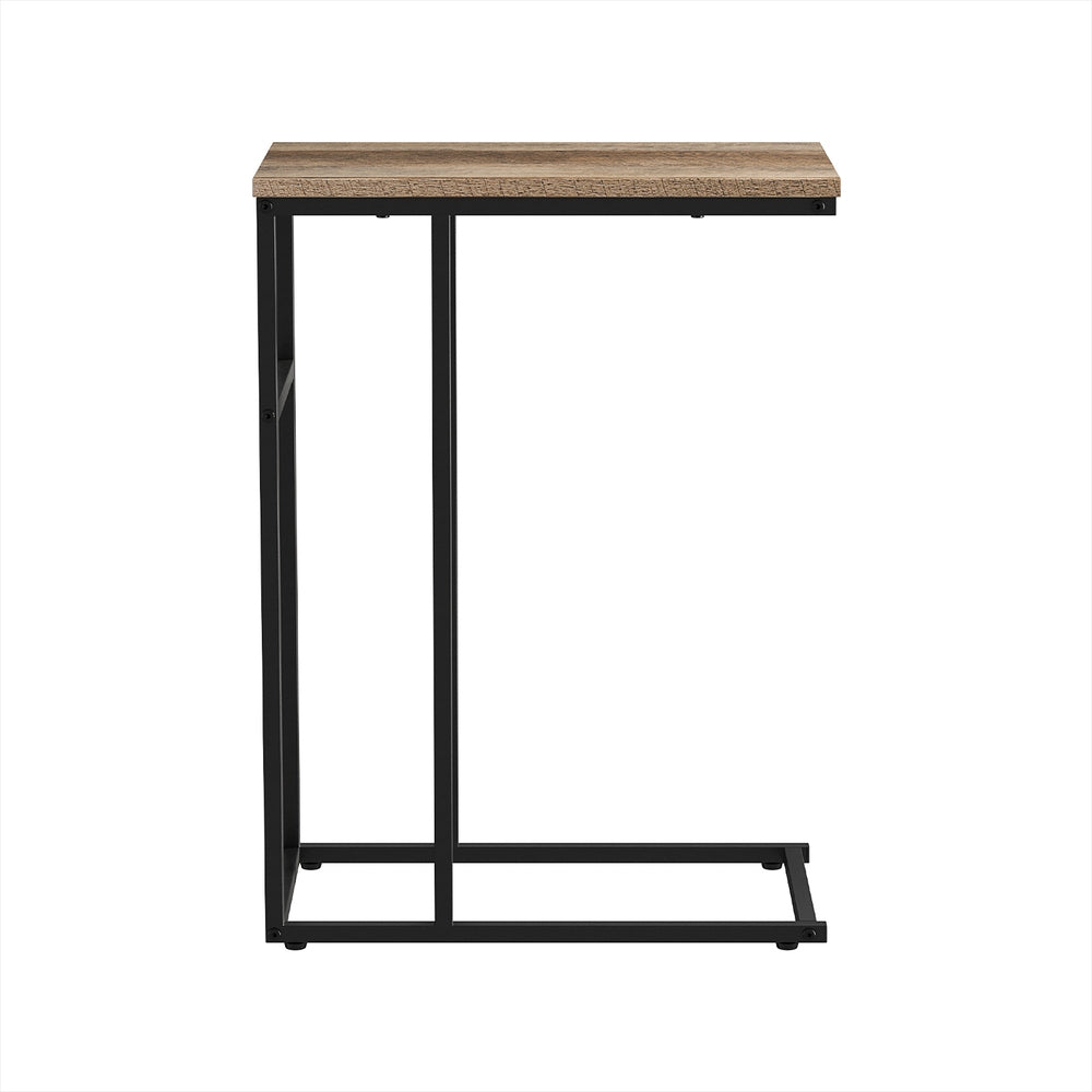 Artiss Anika Coffee Table Side Table Walnut - SuperSaverAU - view 3