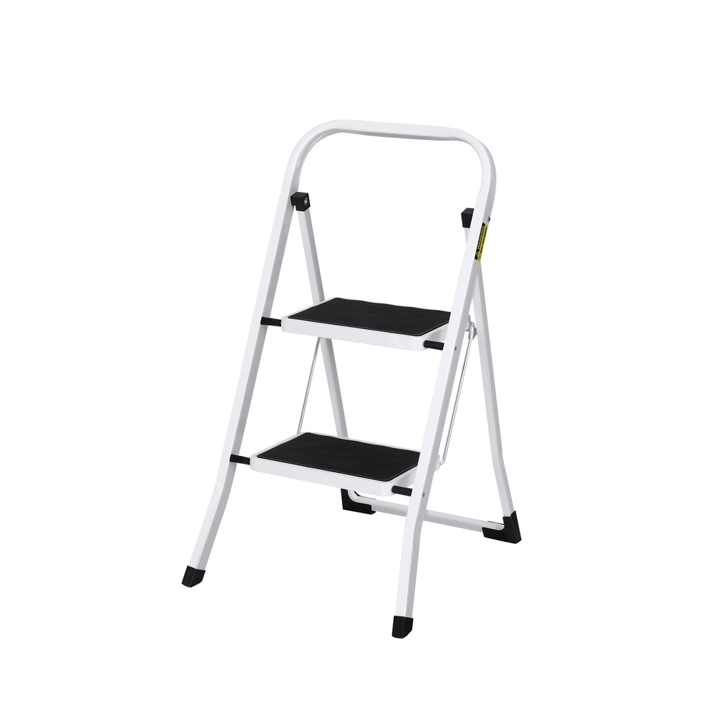Giantz 2 Step Ladder Multi-Purpose Folding Steel Light Weight Platform - SuperSaverAU - view 1