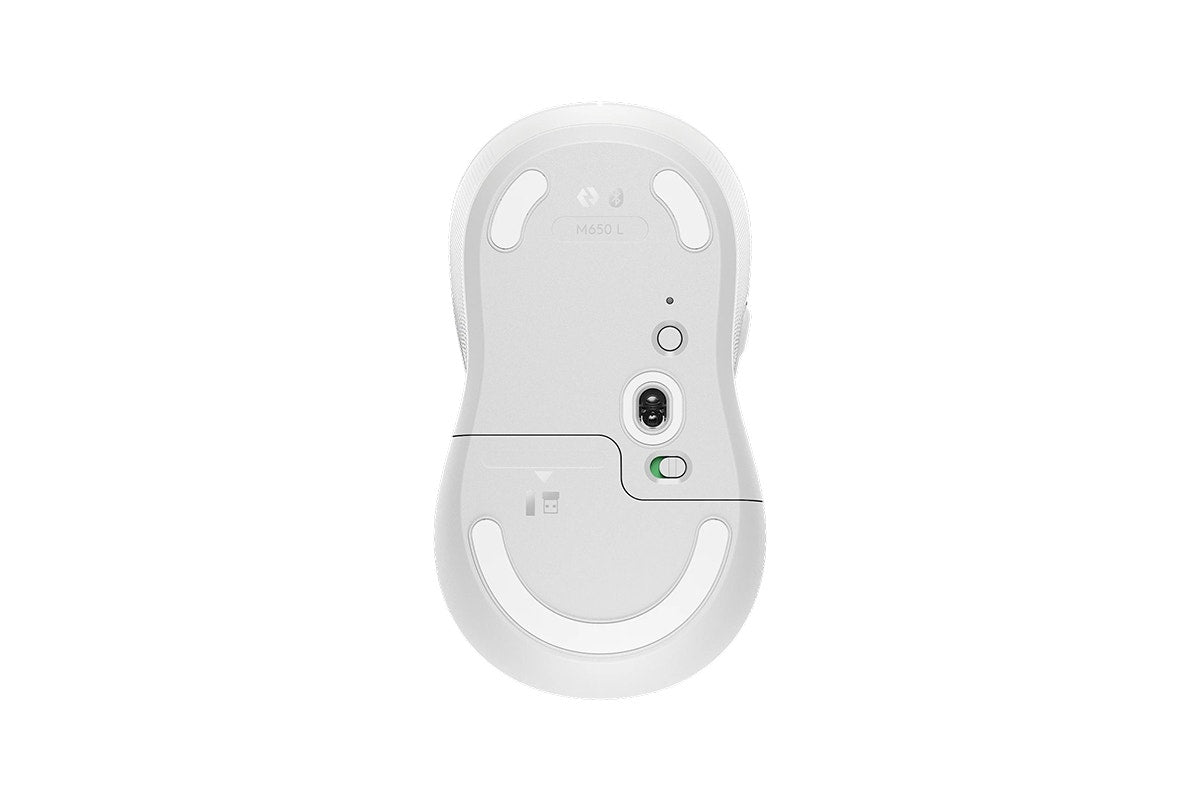 Logitech Signature M650 Large Wireless Mouse (Off White)