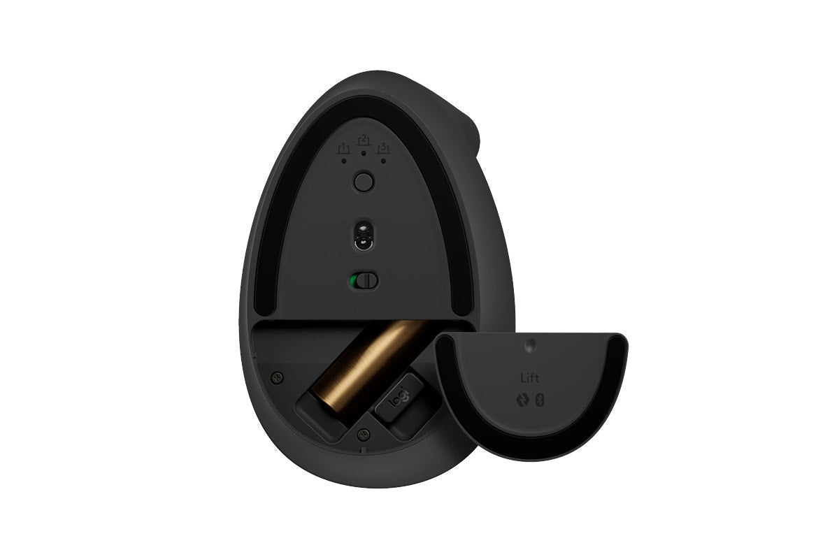 Logitech Lift Vertical Ergonomic Mouse (Graphite)