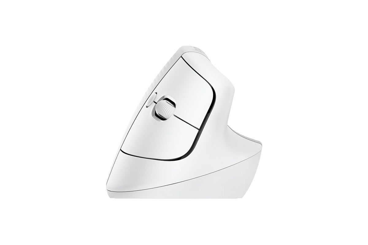 Logitech Lift Vertical Ergonomic Mouse (Pale Grey)