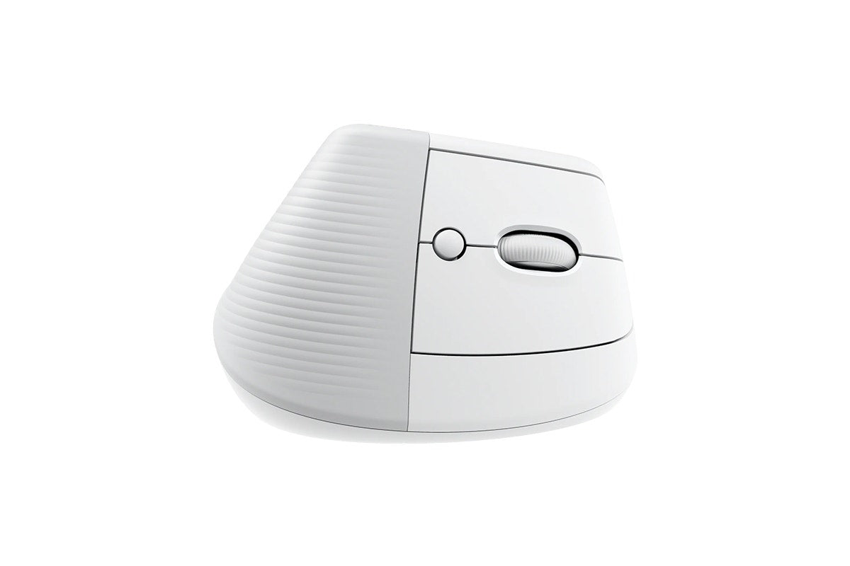 Logitech Lift Vertical Ergonomic Mouse (Pale Grey)