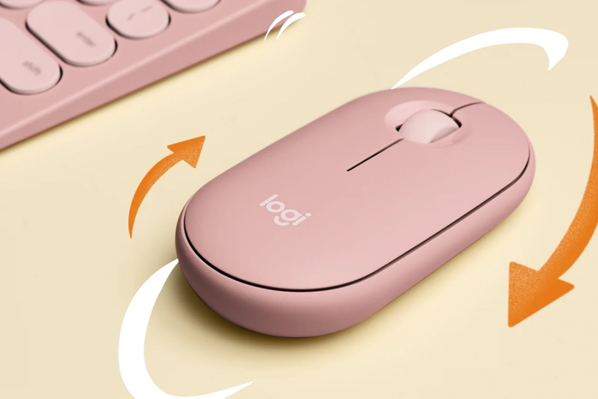 Logitech M350s Pebble 2 Wireless Mouse (Rose)
