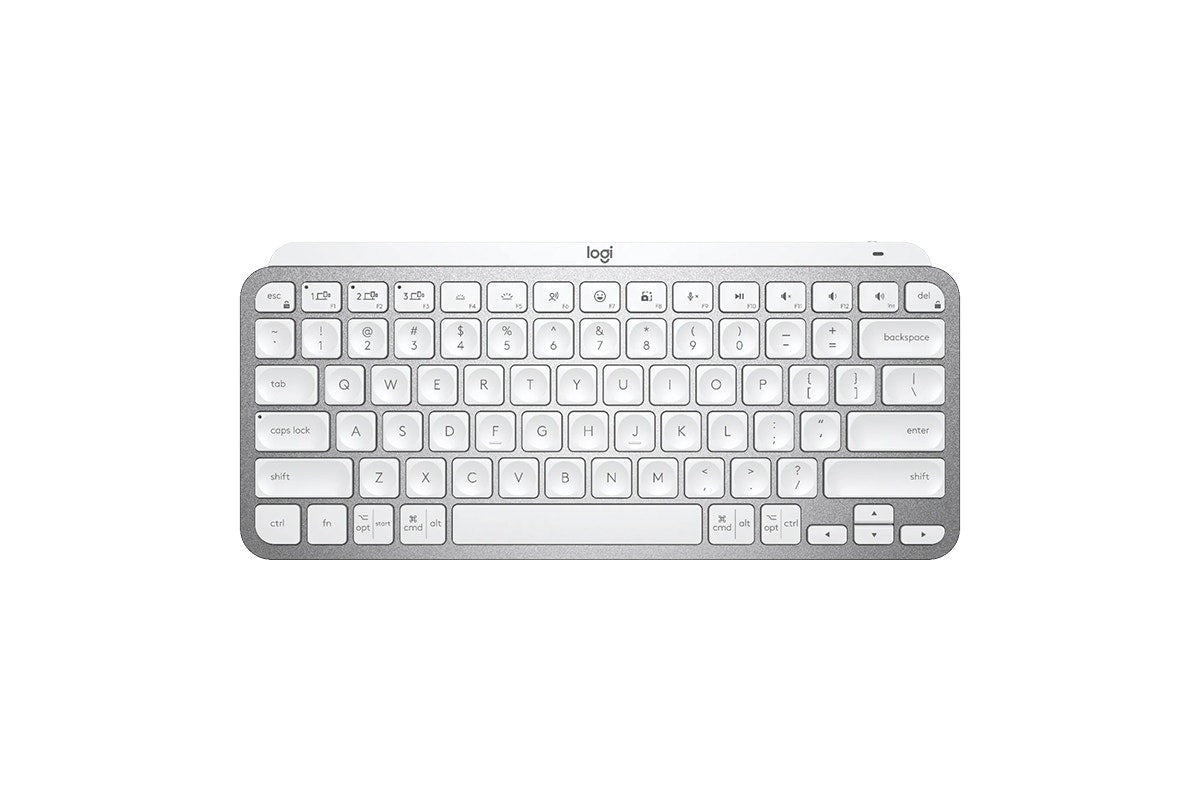 Logitech MX Keys Mini Wireless Illuminated Keyboard (Pale Grey)
