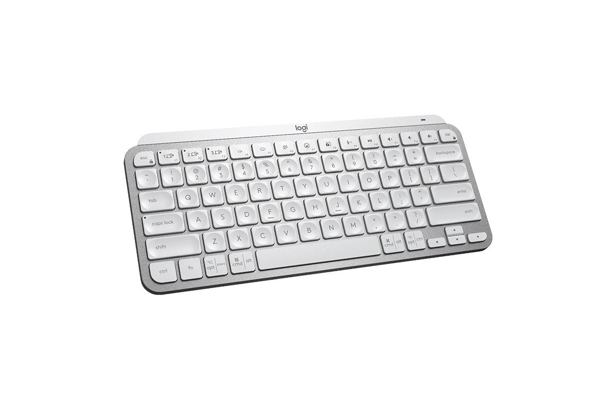 Logitech MX Keys Mini Wireless Illuminated Keyboard (Pale Grey)