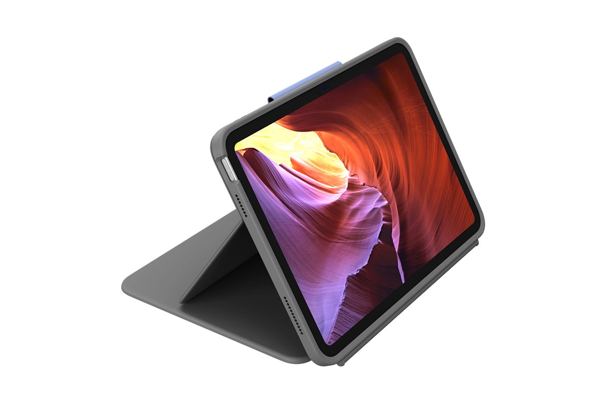 Logitech Rugged Folio Case for iPad (10th Gen, Grey)