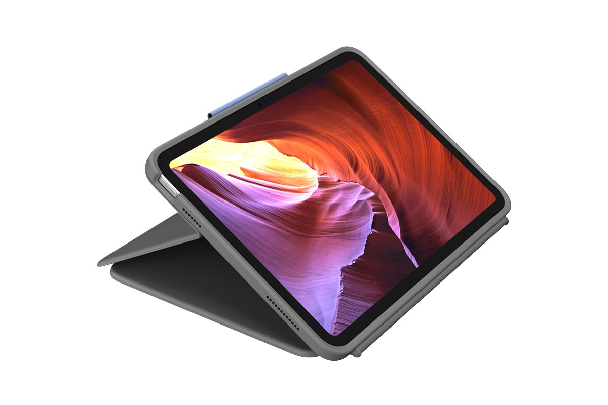 Logitech Rugged Folio Case for iPad (10th Gen, Grey)