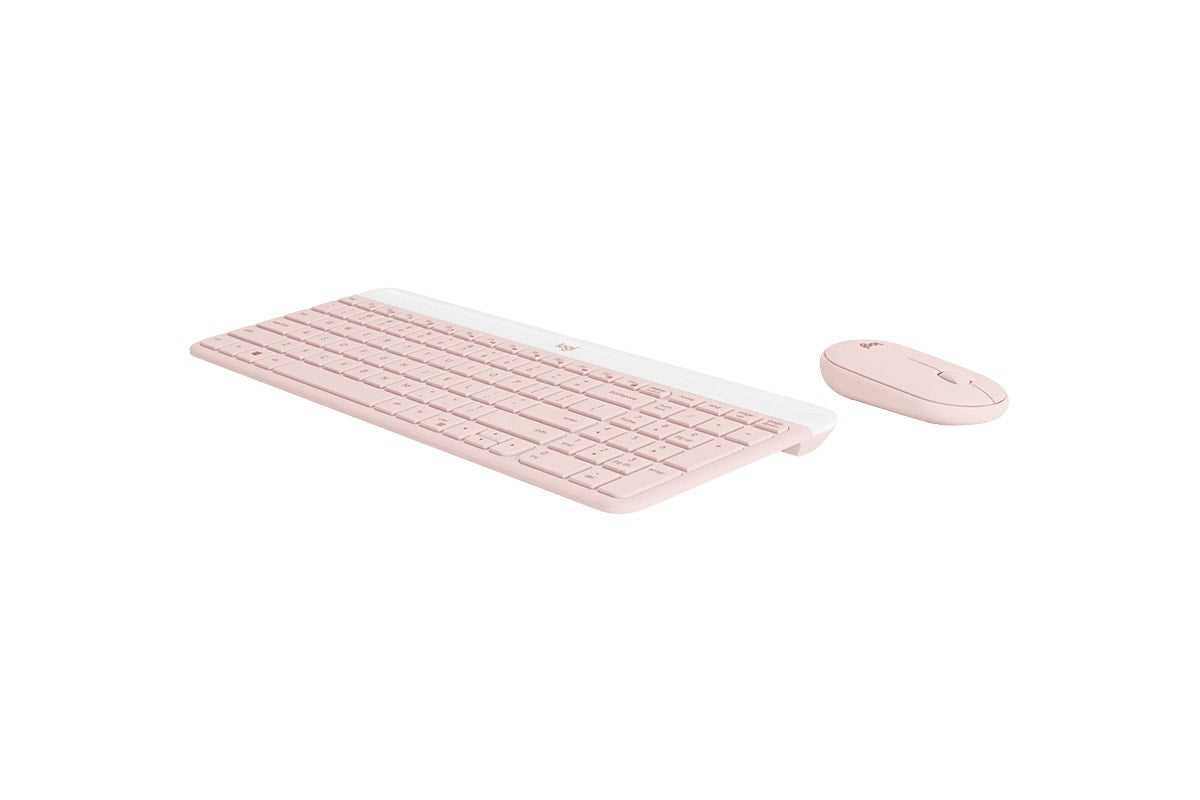 Logitech MK470 Slim Wireless Keyboard and Mouse Combo (Rose)