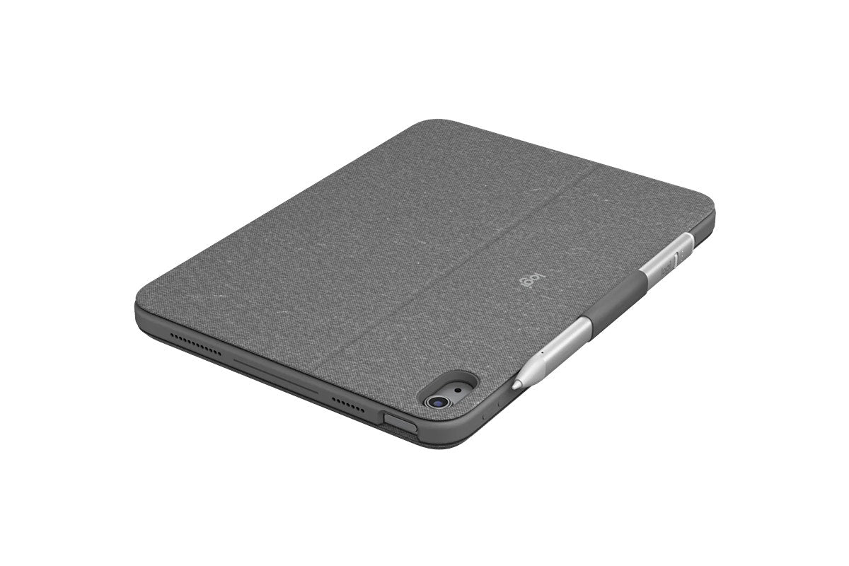Logitech Combo Touch Case for iPad (10th Gen, Grey)