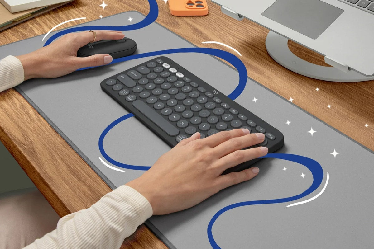 Logitech Pebble 2 Wireless Keyboard and Mouse Combo (Graphite)