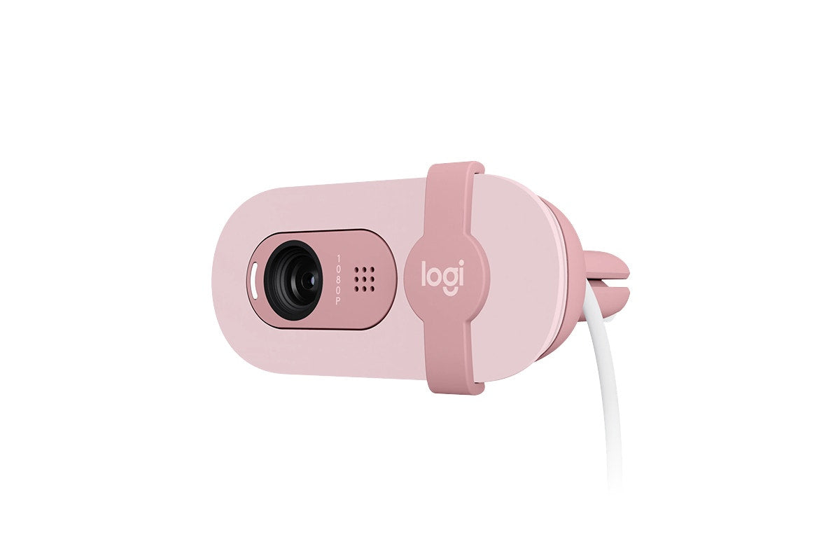 Logitech Brio 100 Webcam (Rose)