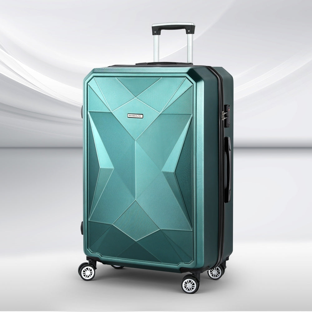 Wanderlite 28" Luggage Set - TSA Lock, ABS Hard Shell, Lightweight, 360° Wheels - SuperSaverAU - view 1