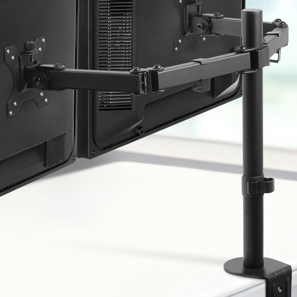 Artiss Monitor Arm Dual Desk Mount Screen Bracket Holder - SuperSaverAU - view 7