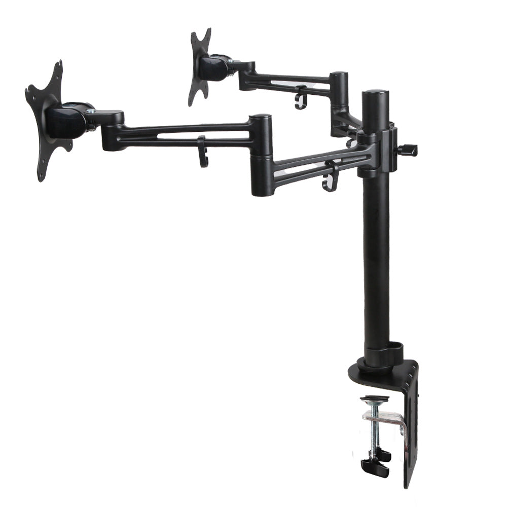 Artiss Monitor Arm Dual Desk Mount Screen Holder Bracket - SuperSaverAU - view 4
