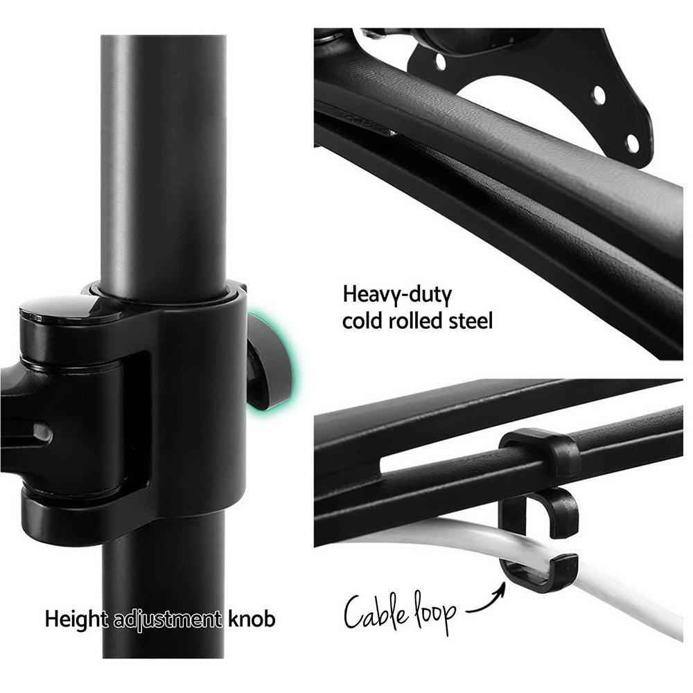 Artiss Monitor Arm Desk Mount Screen Holder Bracket - SuperSaverAU - view 6