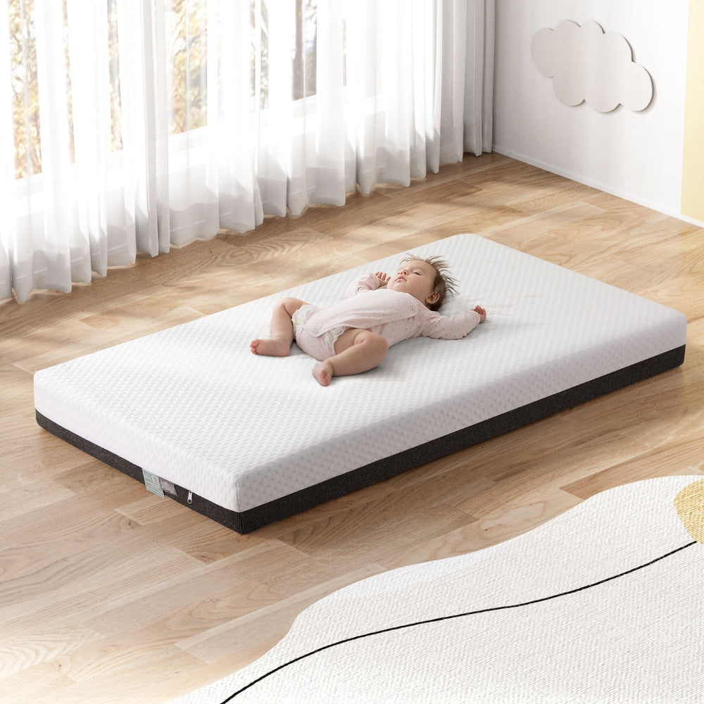 13cm Giselle Baby Cot Mattress Gel Foam - SuperSaverAU - view 7