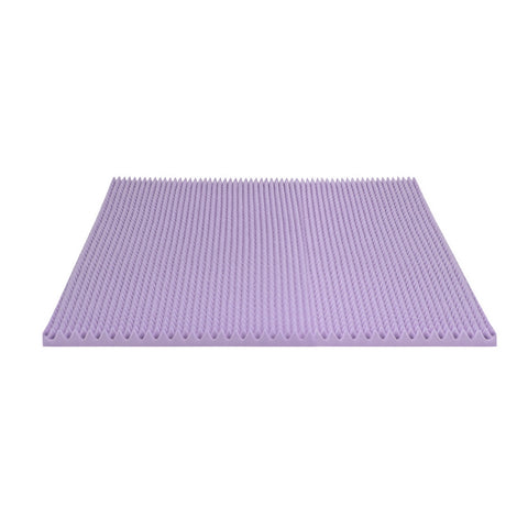 Giselle 5cm Lavender Infused Memory Foam Mattress Topper Queen - SuperSaverAU - view 1