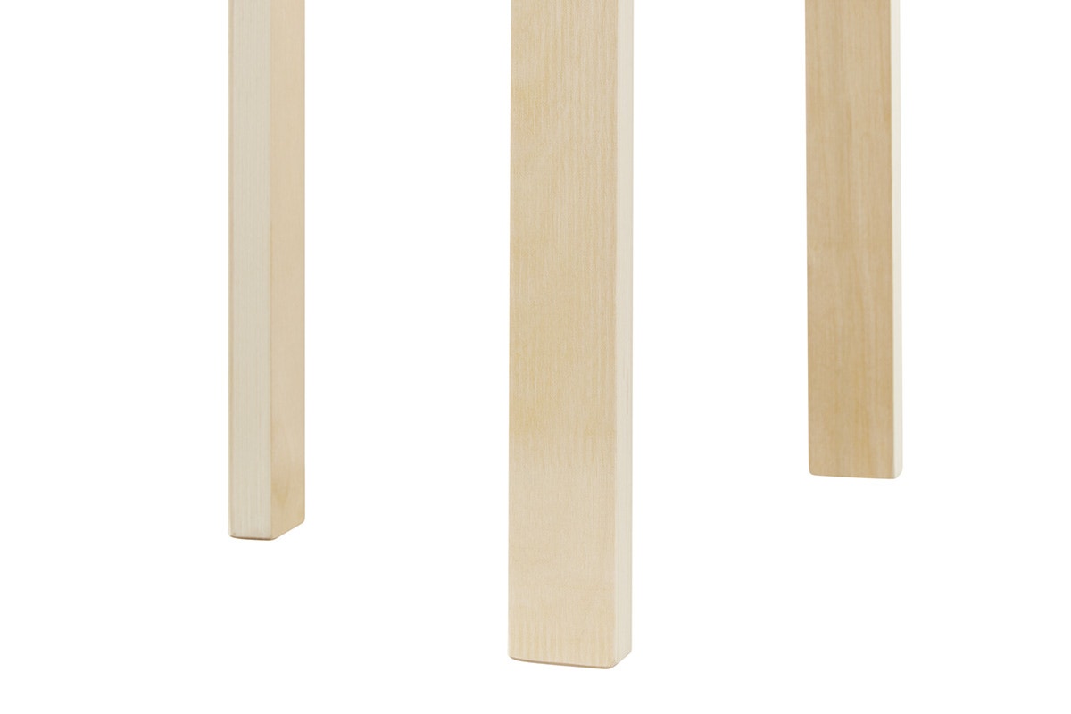 Set of 4 Matt Blatt Aalto Low Stools Replica (White)