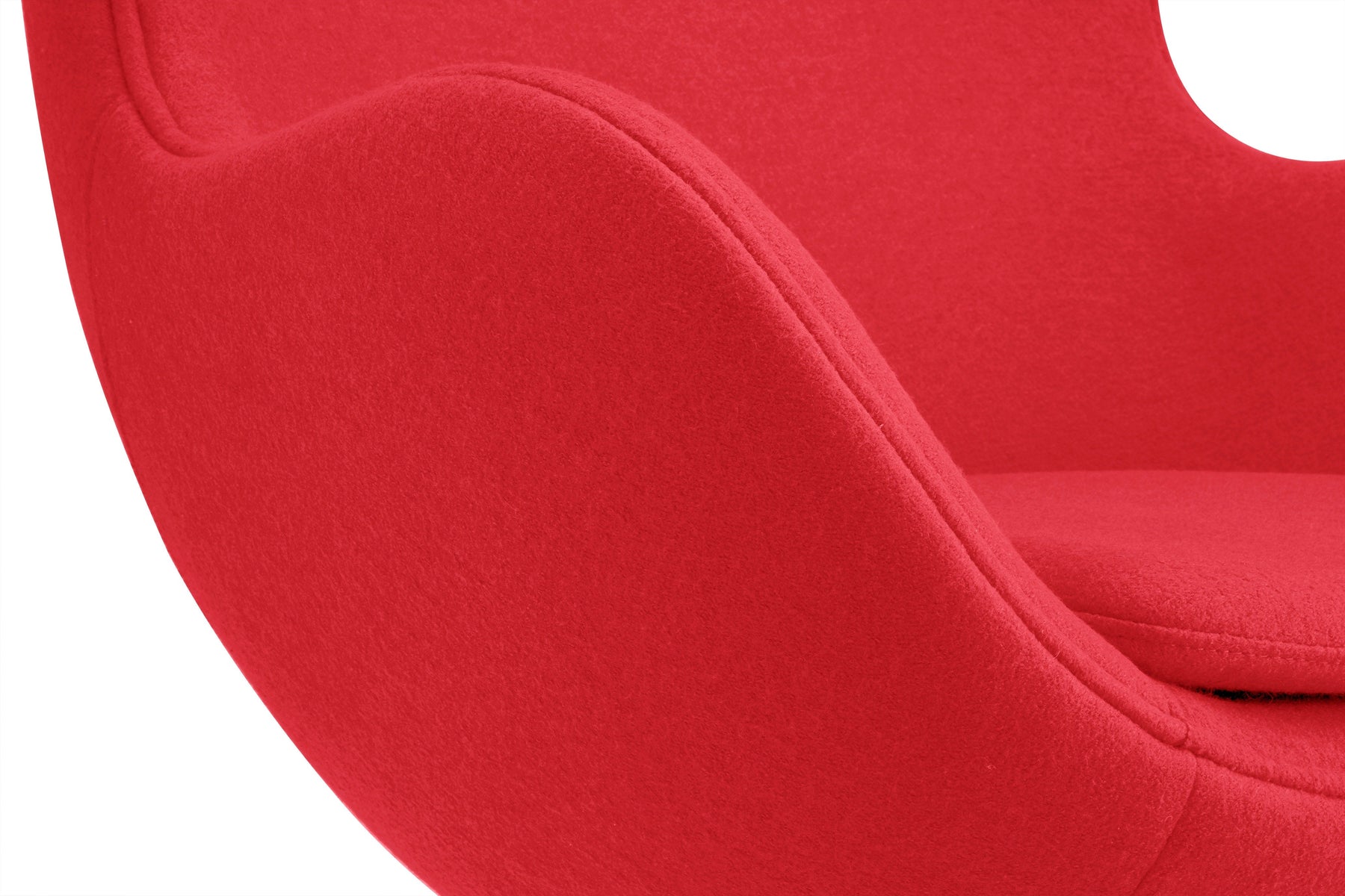 Matt Blatt Arne Jacobsen Egg Chair Premium Replica (Red)