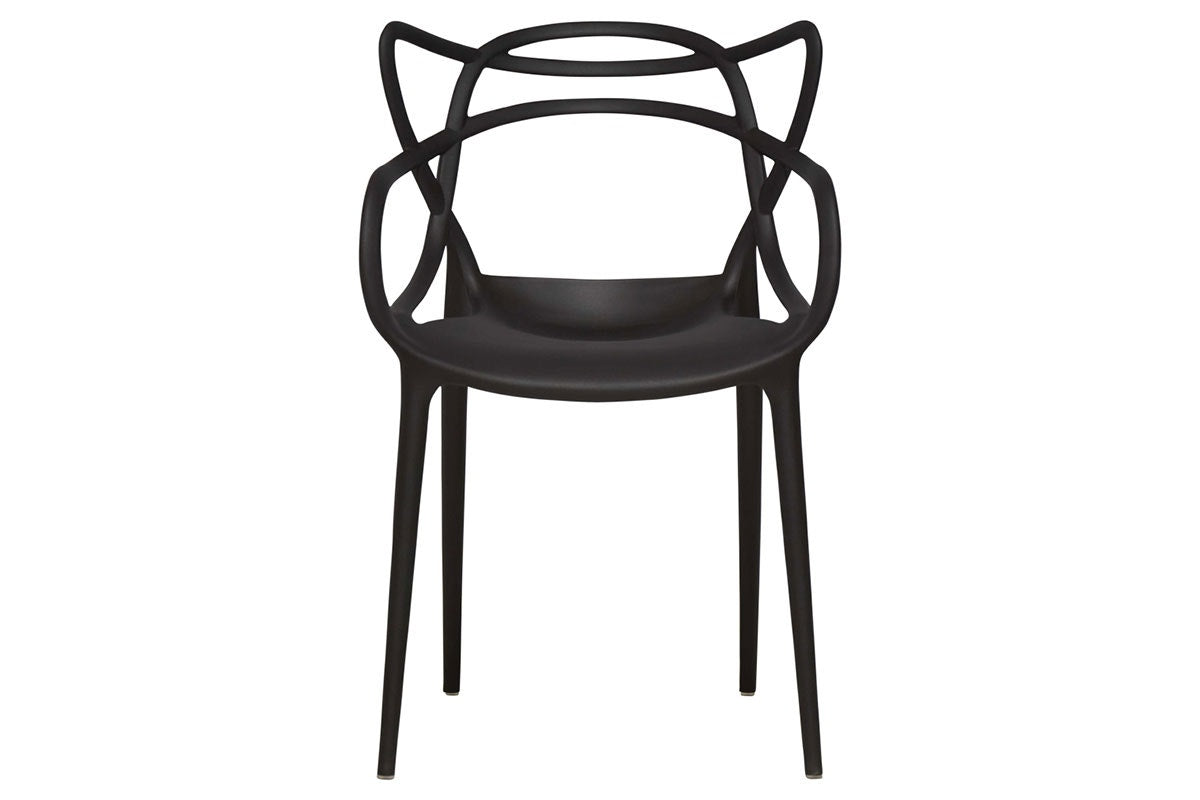 Set of 2 Matt Blatt Philippe Starck Masters Chairs Replica (Black)