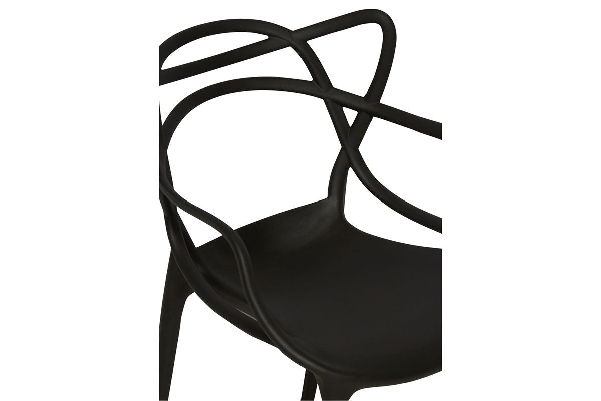 Set of 2 Matt Blatt Philippe Starck Masters Chairs Replica (Black)