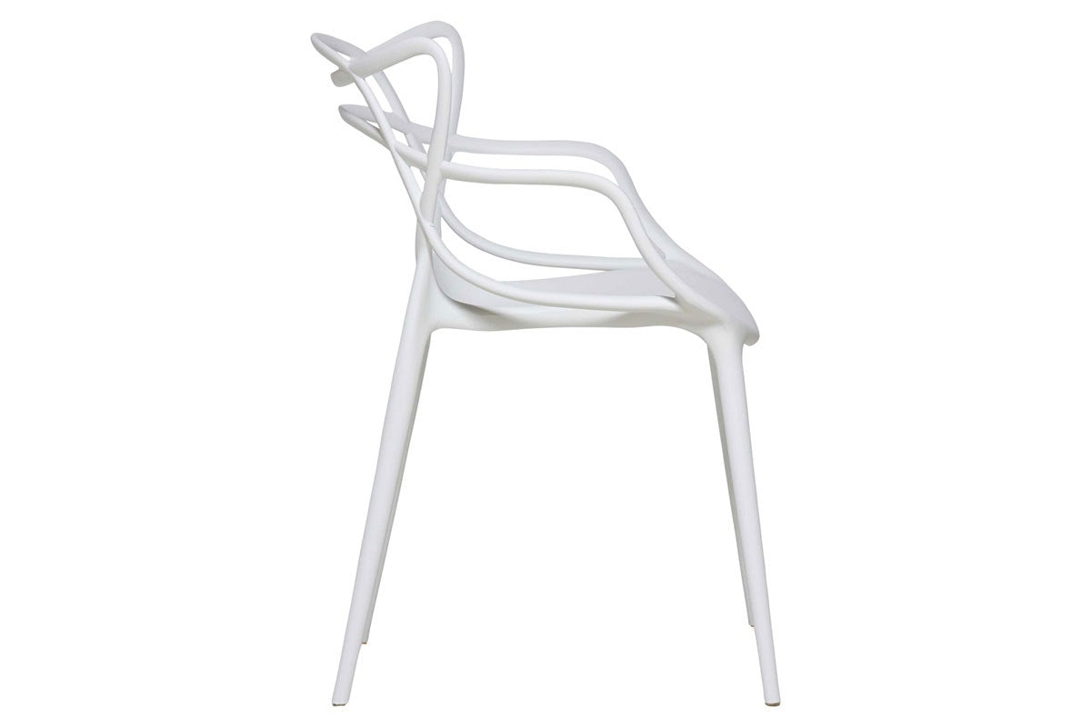 Set of 2 Matt Blatt Philippe Starck Masters Chairs Replica (White)