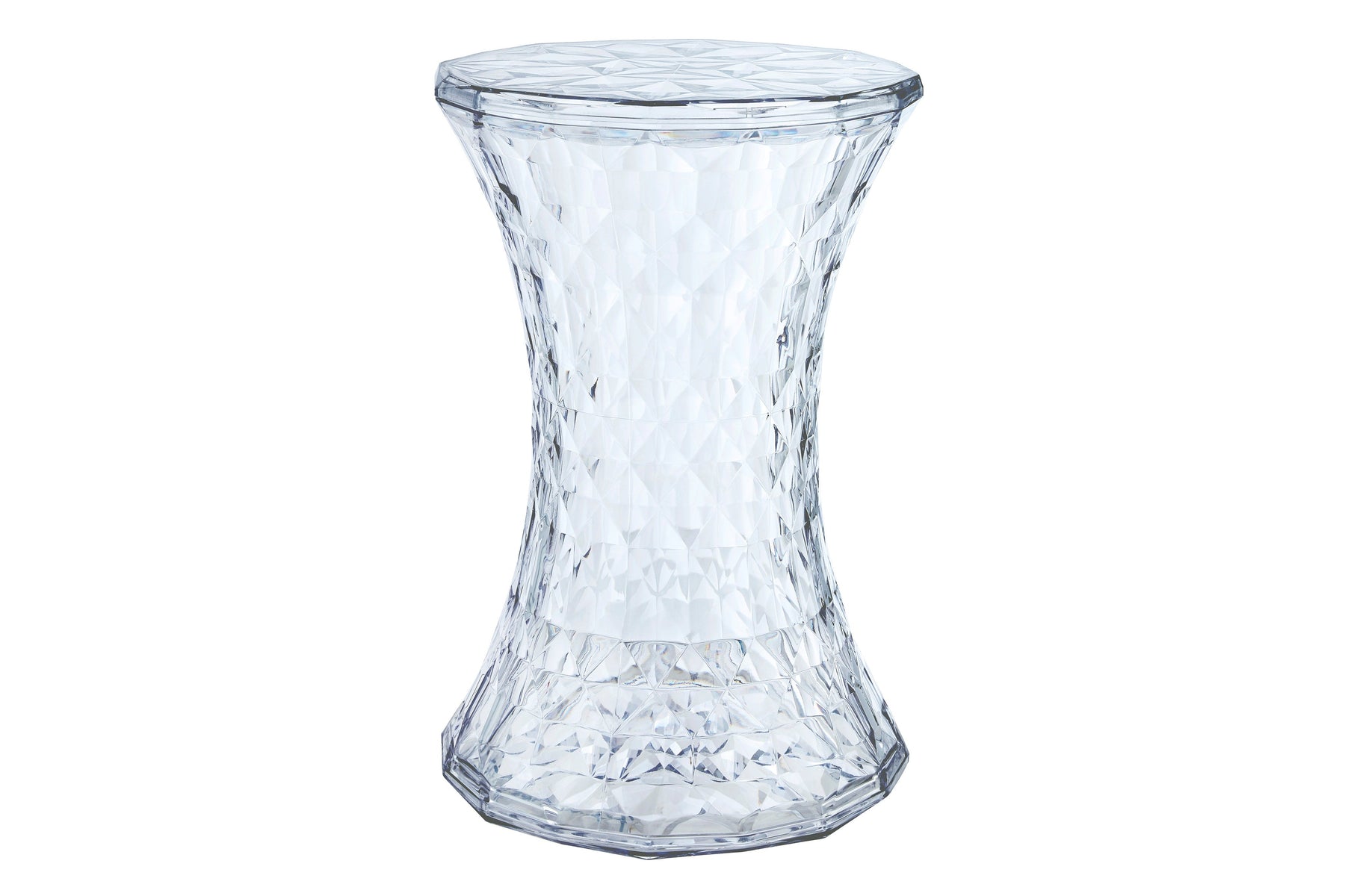 Set of 2 Matt Blatt Marcel Wanders Stone Stools Replica (Clear)