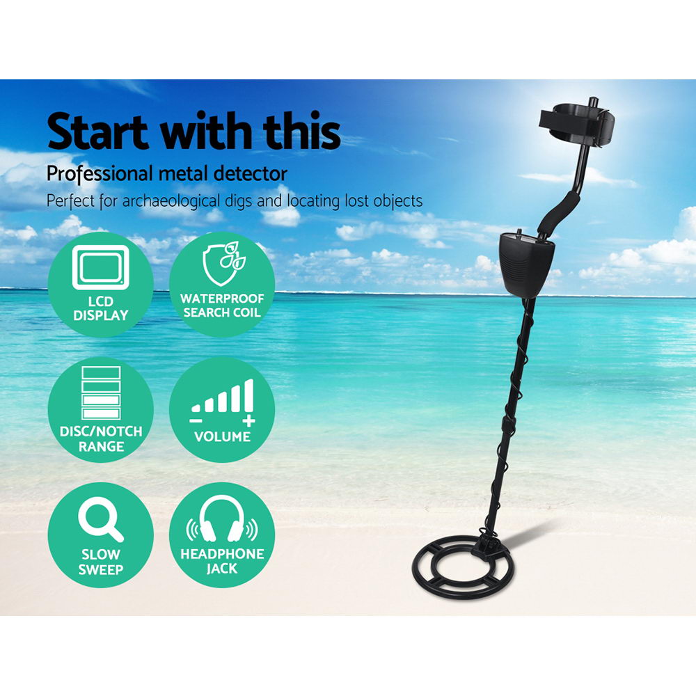 Metal Detector 220MM Deep Sensitive Waterproof Treasure Hunter Gold Digger - SuperSaverAU - view 3