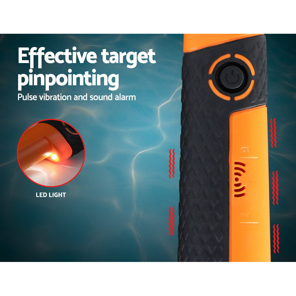 Premium Orange Waterproof Pinpointer Metal Detector 40mm