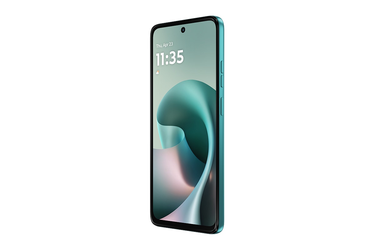 Motorola Moto G57 4G (128GB, Fluidity Cyan)