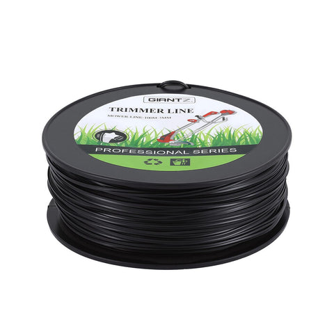 Giantz 100M Trimmer Line 3.0mm PA6 Nylon Cord - Heat & Break Resistant - SuperSaverAU - view 1