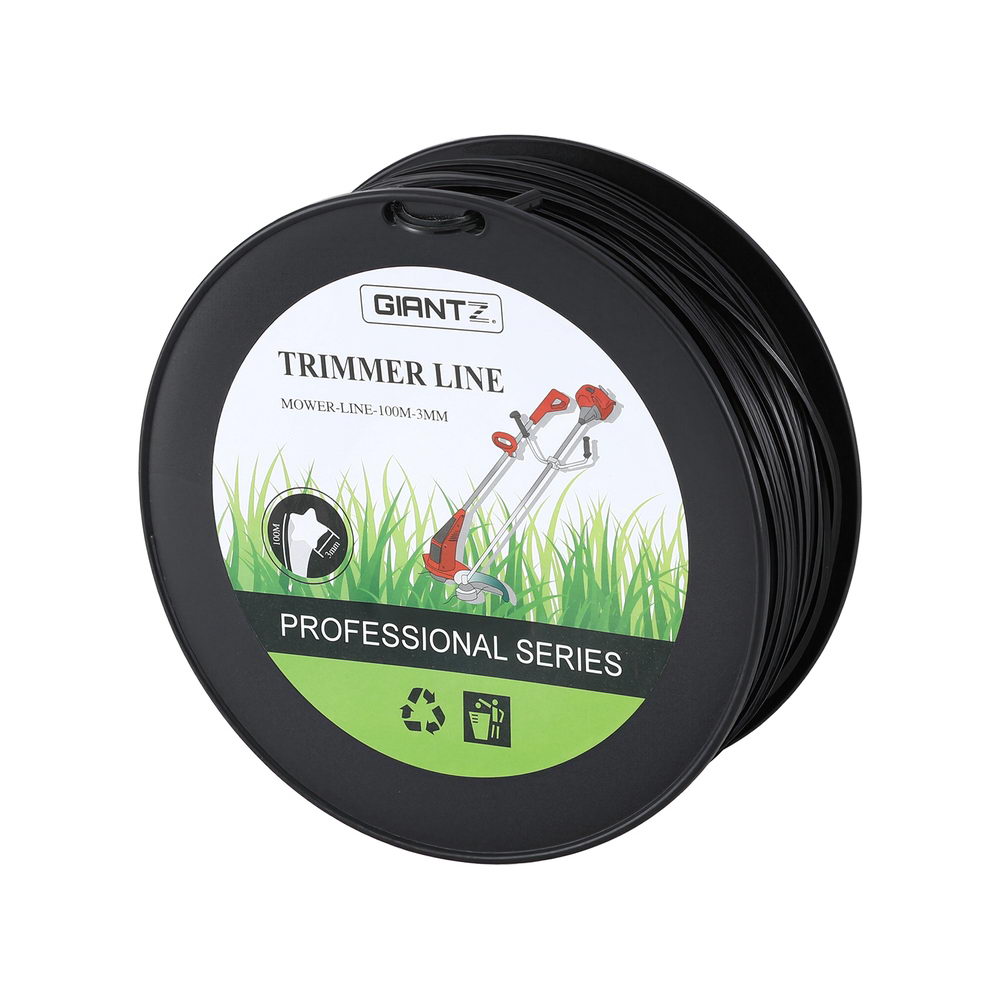 Giantz 100M Trimmer Line 3.0mm PA6 Nylon Cord - Heat & Break Resistant - SuperSaverAU - view 3