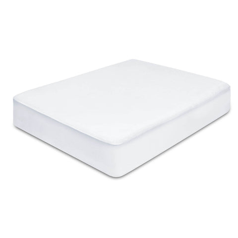 Giselle Bedding Bamboo Fabric Mattress Protector Double - Water-Resistant, Machine Washable - SuperSaverAU - view 1