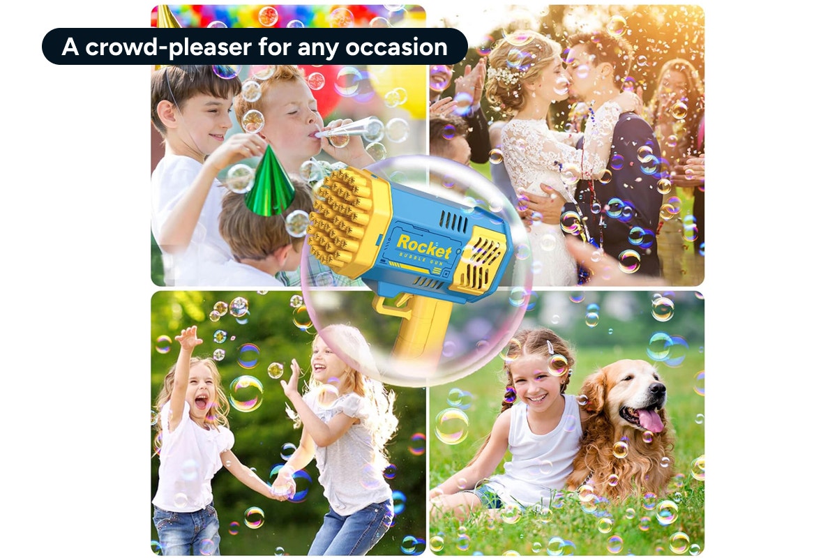 Kids Bubble Gun (2 Pack)