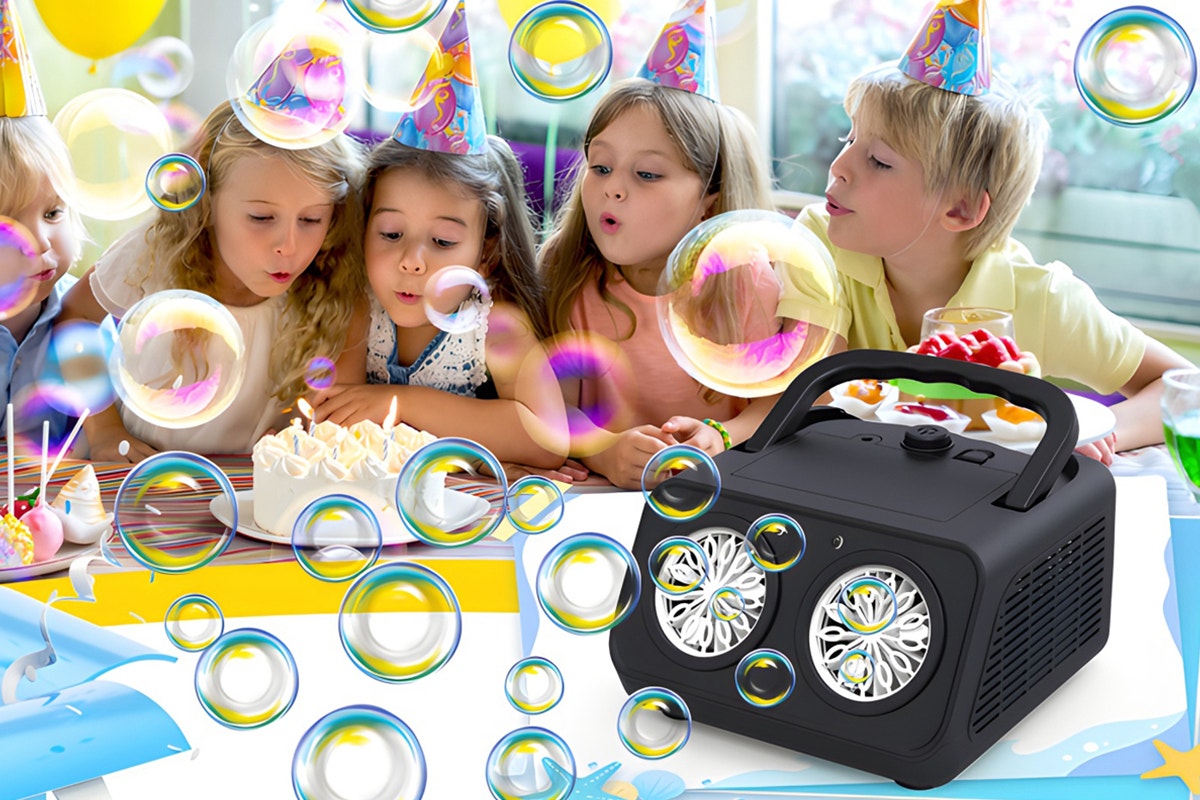 Portable Automatic Bubble Machine